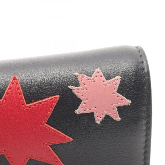 SAINT LAURENT Black Monogram Leather Clutch Bag - Picture 9 of 9